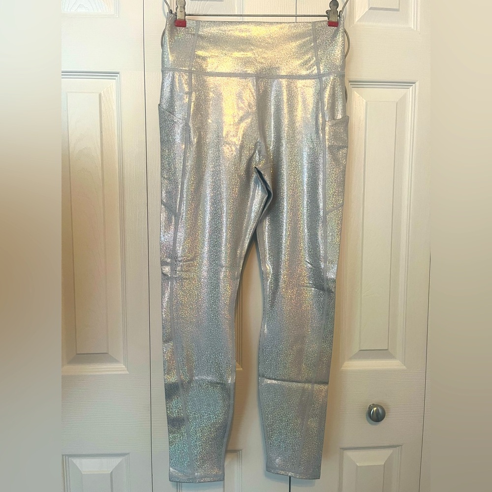 NWT - Fabletics High Waited Iridescent Leggings